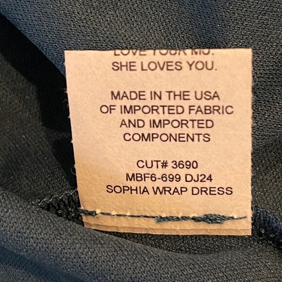 Show Me Your MuMu Sophia Wrap Dress XXL NWT Jade - Picture 7 of 12